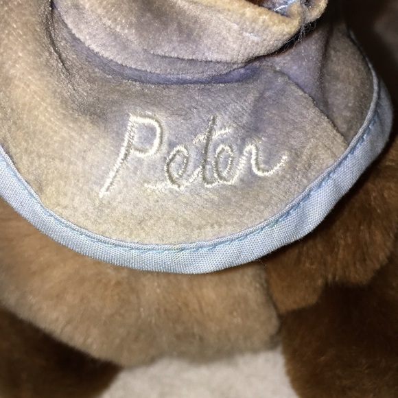 Vintage Eden toys USA stuffed plush Peter Rabbit  Easter Bunny collectible toy - Picture 6 of 8